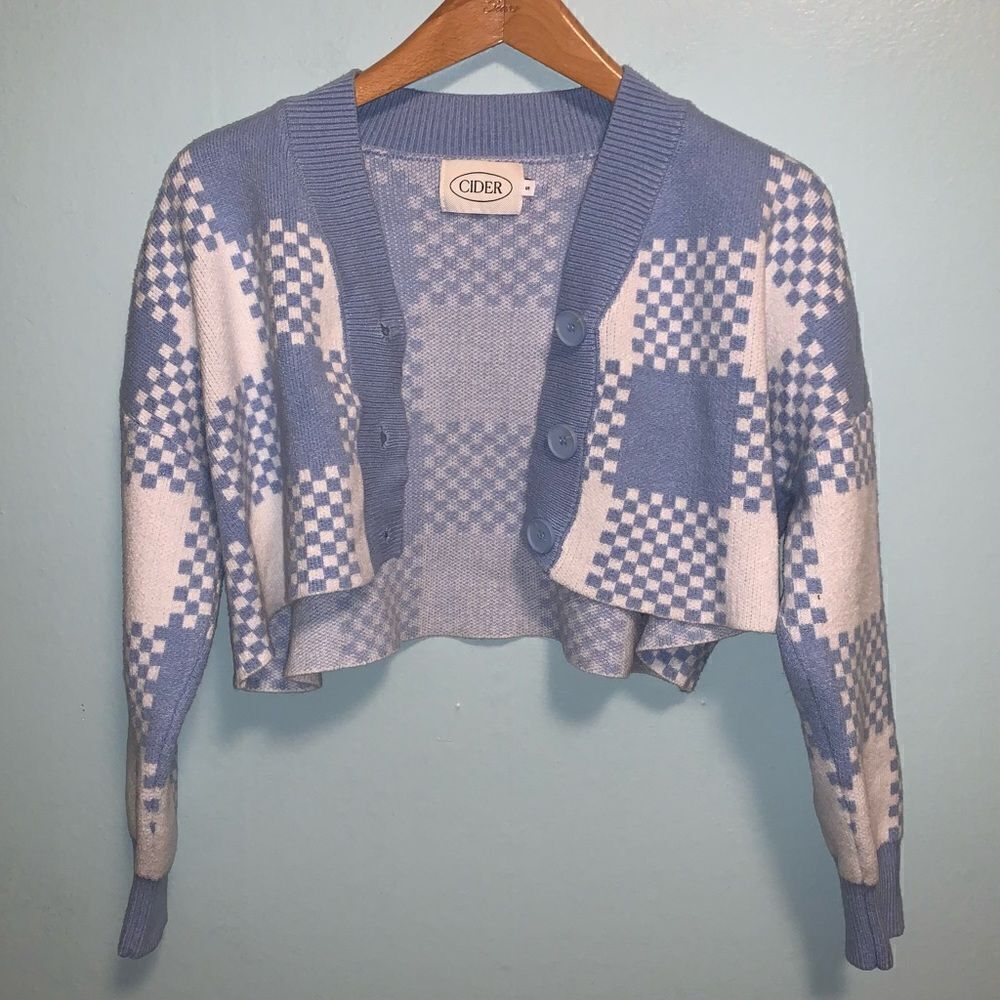 Cider Cropped Sweater Small